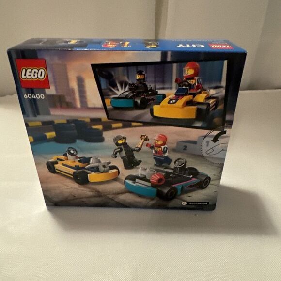 Lego Other - LEGO CITY:‎ Go-Karts and Race Drivers Set 60400 NEW IN BOX!